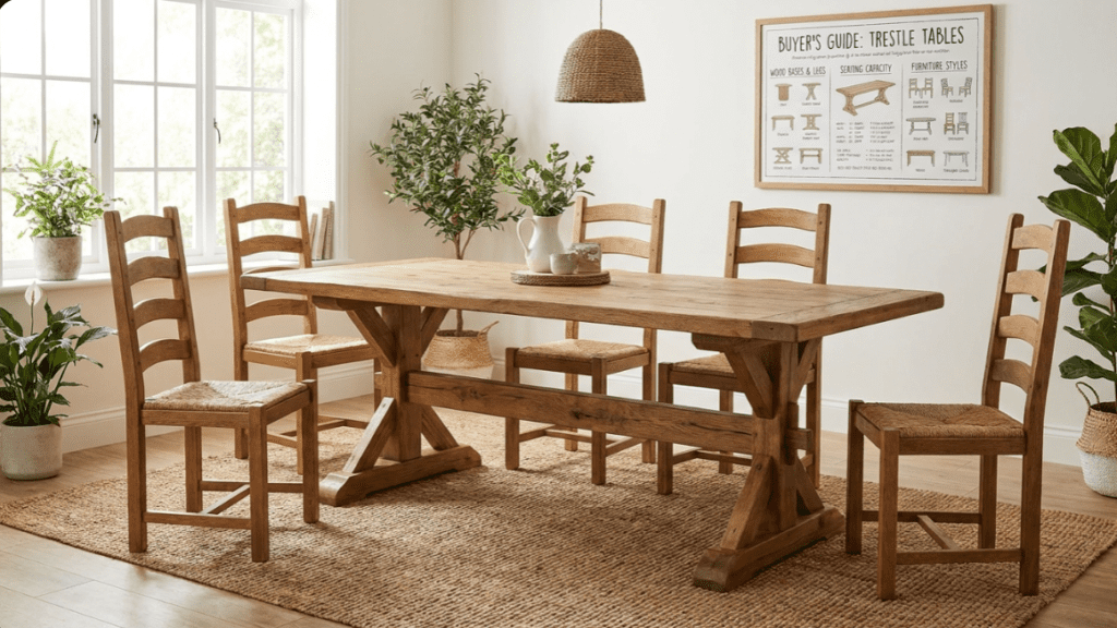 treste table Gardenfrontier trestle table